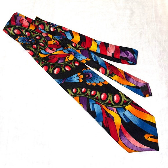 Lot of Men’s Designer Ties Various Brands 4 Total EUC - Picture 8 of 10